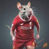 A rat wearing a liverpool sports shirt on Craiyon A rat wearing a liverpool sports shirt on Craiyon
