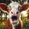 photo-shocked-real-cow-nature-bokeh-background-ai-generative-297729436.jpg