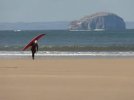 Surfer on Belhaven Beach - Picture of Belhaven Beach, Dunbar - Tripadvisor