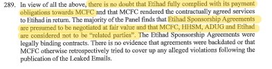 CAS Said Etihad not related Party and deal fair market value.jpg